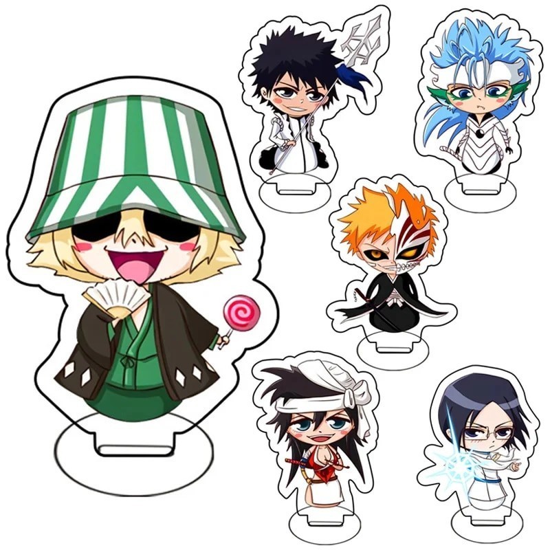 Móc khóa Bleach Anime Acrylic Kurosaki Ichigo Ishida Uryuu