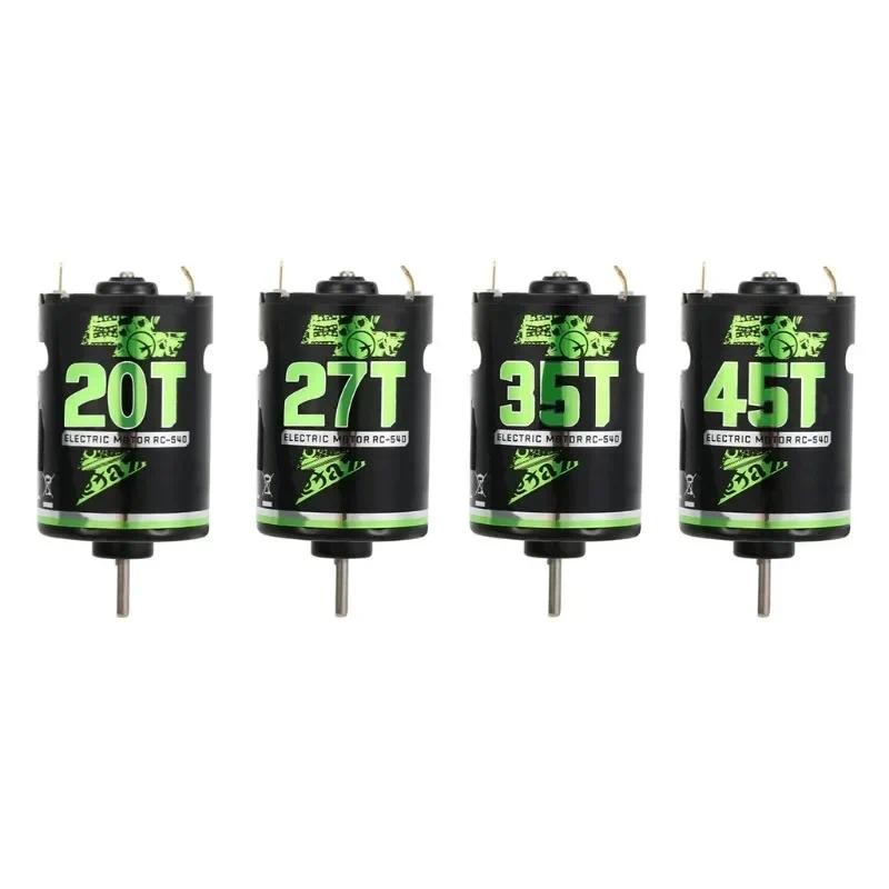 540 Động Cơ Chải 20 ~ 45T 540 Chống Thấm Nước Cho Xe Bánh Xích RC 1: 10 Trục SCX10 AXI03007 90046 Tr