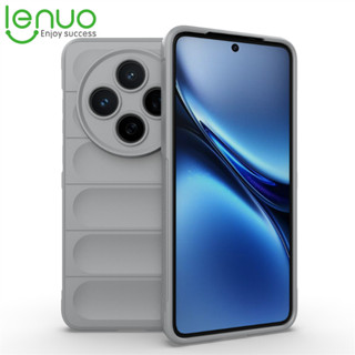 Ốp Lưng Điện Thoại Mềm Lenuo Silicon Cho Vivo X100S X200 X100 Pro 5G Case Vỏ Bảo Vệ Chống Sốc Mặt Sau Flannel