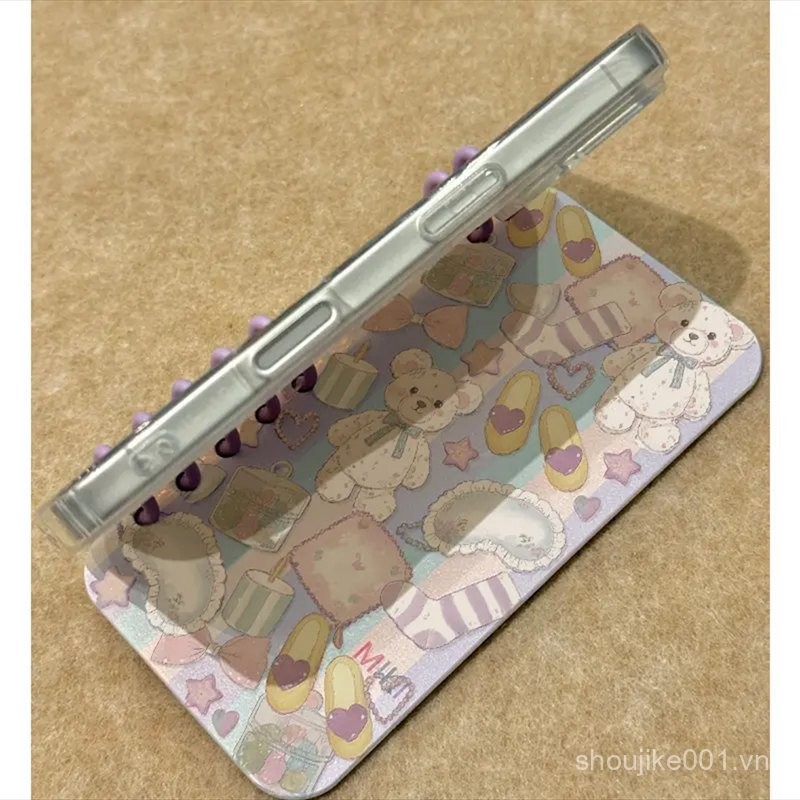 Ốp lưng điện thoại nắp gập COCO vui vẻ iPhone 16 Pro Max cá tính iPhone 15 14 13 sáng tạo 12 ngách 1