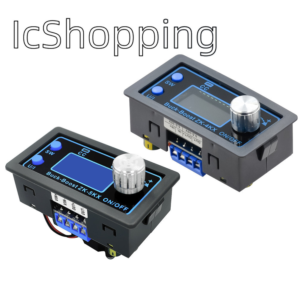 Zk-4kx ZK-5KX DCDC Buck Boost Converter CC CV 0.5-30V 4A 5V 6V 12V 24V Mô-đun nguồn có thể điều chỉn