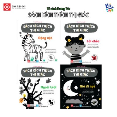 Sách Tương Tác Kích Thích Thị Giác Cho Bé (0 - 3 Tuổi) – Đinh Tị Books