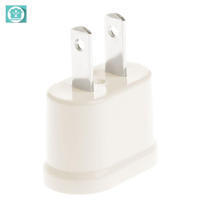 Woedpez EU sang Mỹ Cắm Adapter AC Chuyển Đổi Mỹ sang EU Euro Châu Âu Du Lịch Sức Mạnh