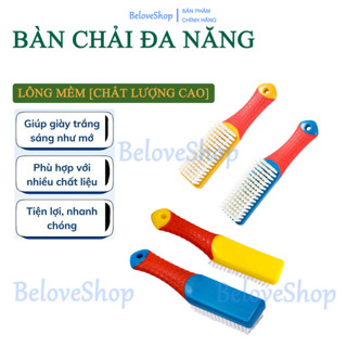 Bàn Chải Lông Mềm Vệ Sinh,Làm Sạch Giày Dép, Quần áo, Ghế Da Ô tô Đa Năng Chống Mài Mòn