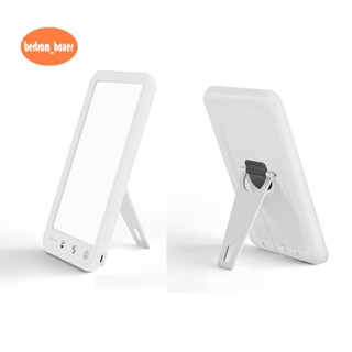 Đèn trị liệu ánh sáng 10000 Lux Sun Lamp với 5 mức độ sáng có thể điều chỉnh Điều khiển cảm ứng Đèn trị liệu ánh sáng SAD