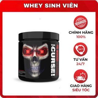[Giá hủy diệt] The Curse Pre Workout Tăng Sức Mạnh Và Hiệu Suất Buổi Tập - 50 Lần Dùng - Chính hãng tại Whey Sinh Viên