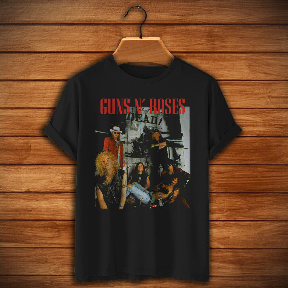 Vintage Guns N 'Roses Áo thun Axl Rose Frank Ferrer Sự cố Spaghetti