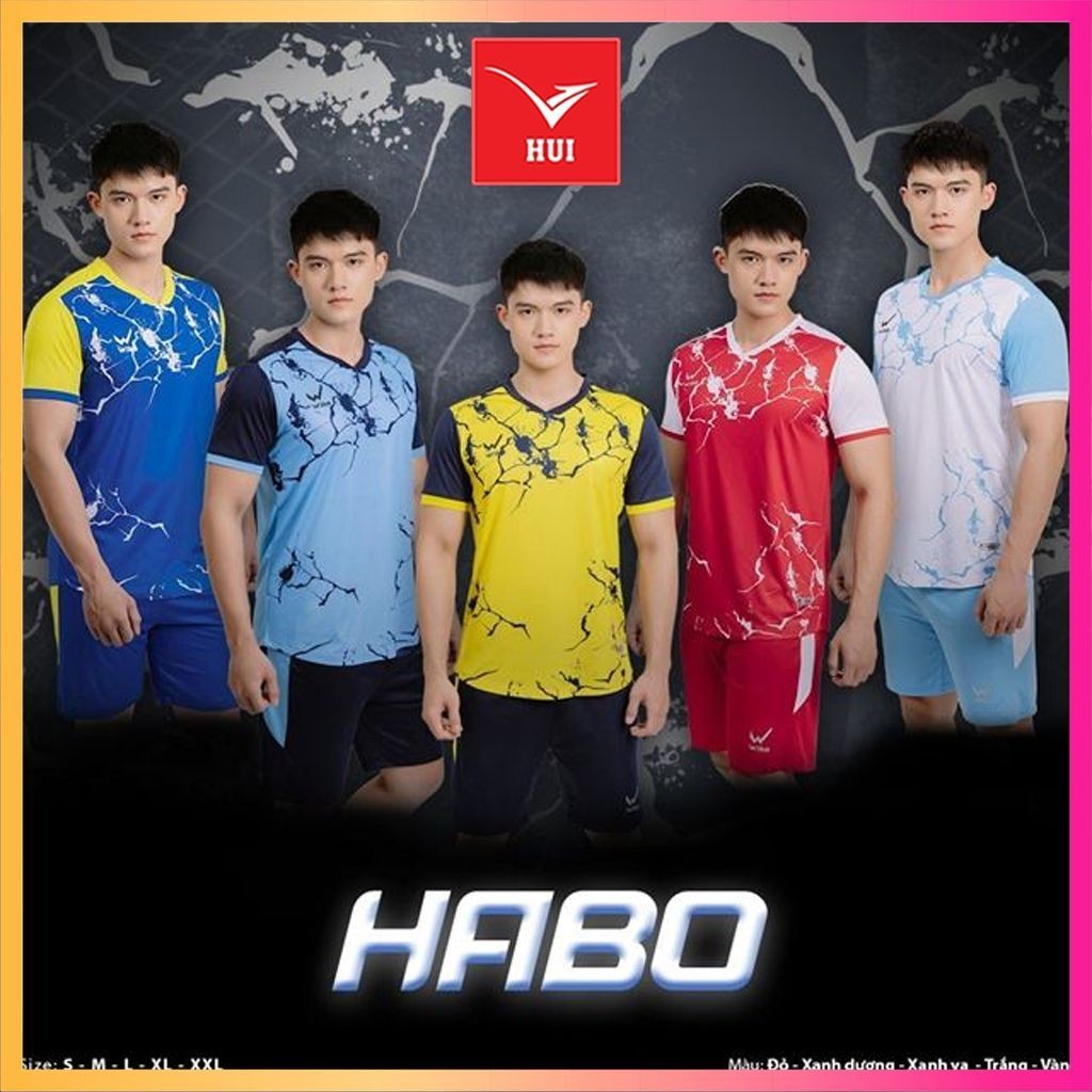 Free in - Bộ quần áo đá bóng Wika HaBo với Công nghệ Wi-tech Dry độc quyền, Chất vải Wikarotex co gi