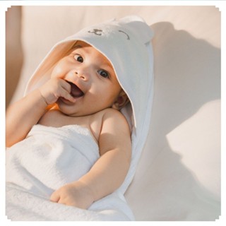  BU Baby Khăn choàng tắm Terry cho bé sơ sinh - ATR060001 Terry - Bu baby sơ sinh - Mũ  - Bao tay 