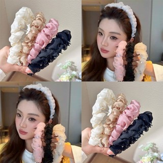 Băng đô Lưới Xếp Ly LASSY Cài tóc cuốn voan Quấn Tóc Phụ Kiện Tóc Cho Nữ ( Q15)