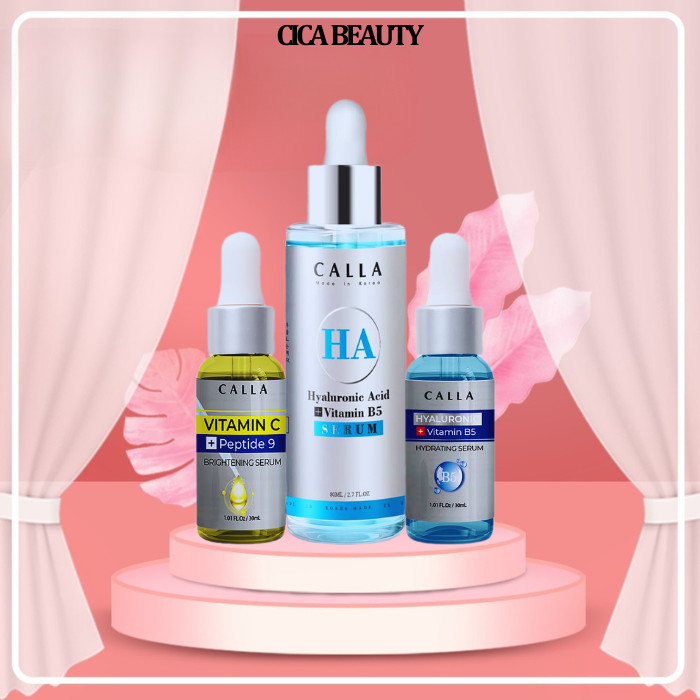 Serum HA & Vitamin B5/Vitamin C & Peptide 9 Calla 30ml