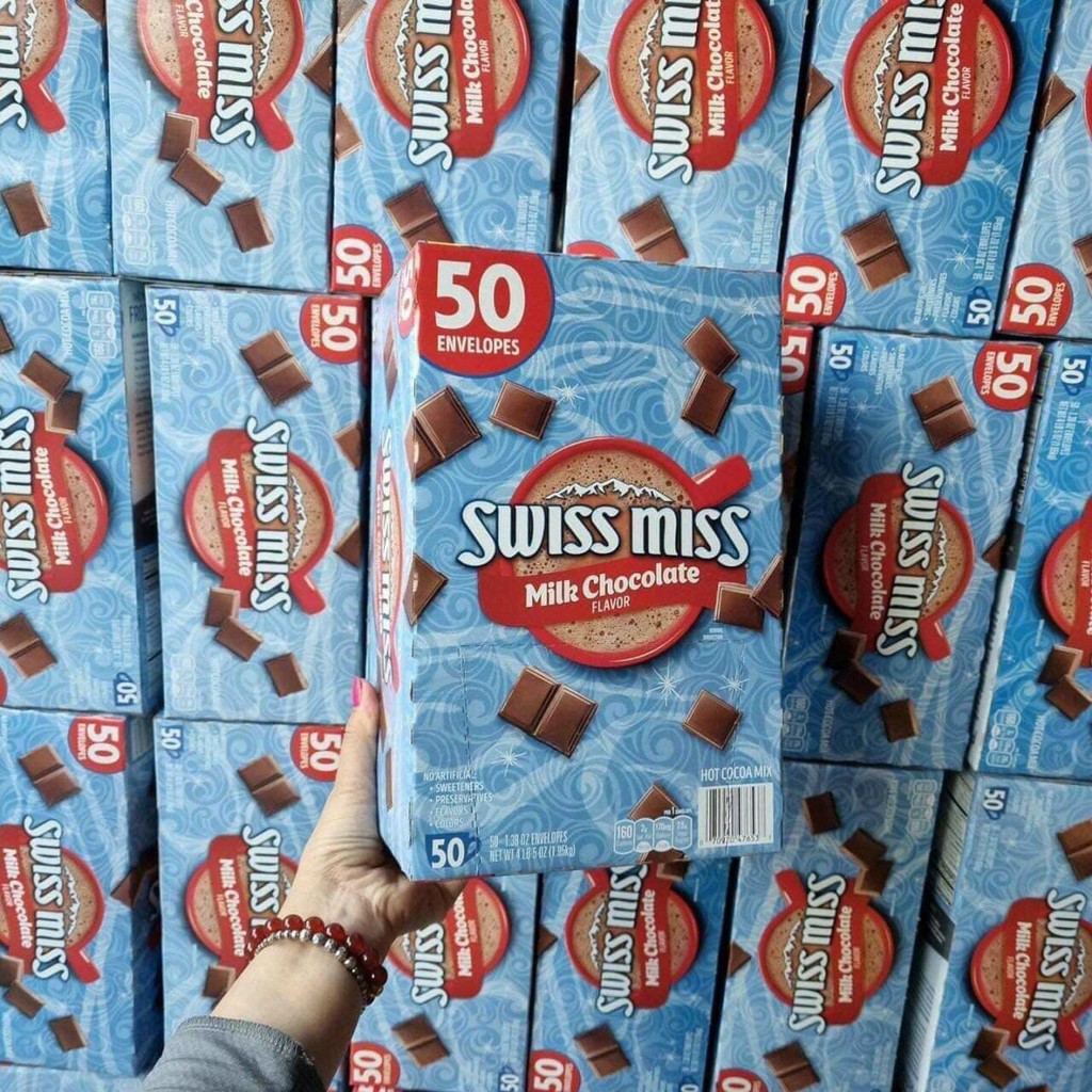 Bột sữa socola SWISS MISS Milk Chocolate chính hãng mỹ