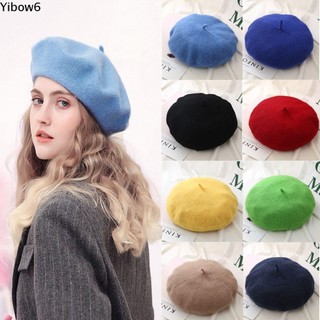 Mũ nồi len YIBOW Beanie Mũ lưỡi trai phẳng Baggy kiểu Pháp