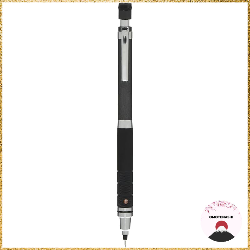 Mitsubishi Pencil Kurutoga Knurled 0.5mm Mechanical Pencil - Gun Metallic