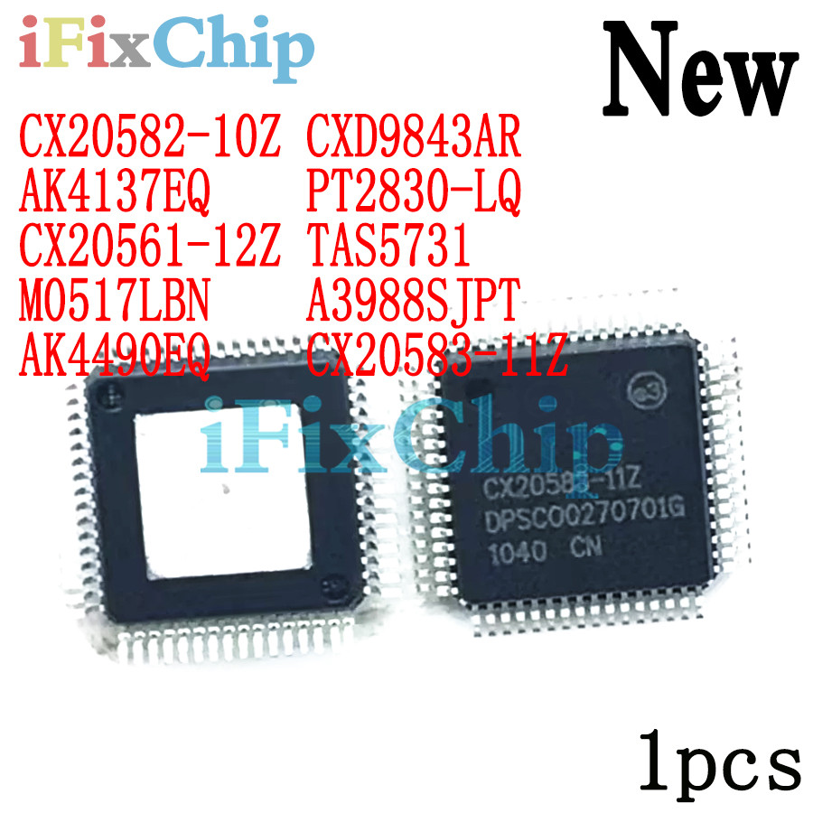 1 Chiếc Thương Hiệu Mới CX20561-12Z CX20582-10Z CX20583-11Z M0517LBN AK4137EQ AK4490EQ PT2830-LQ A39