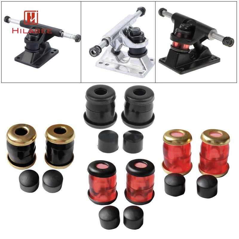 HILABEE 4 Miếng PU Top Đáy Ván Trượt Xe Tải Bushing Xi Lanh Ván Dài Shim