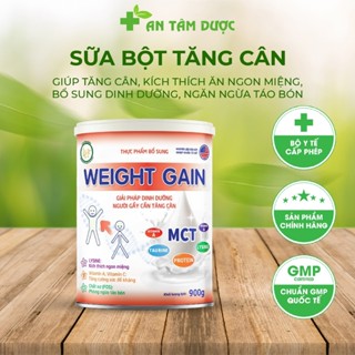 Sữa Bột Tăng Cân WEIGHT GAIN Dành Cho Người Gầy Cần Tăng Cân, Giúp Tăng Cân Nhanh, Hỗ Trợ Tăng Cường Hấp Thu - Hộp 900g