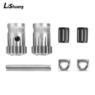 Bộ máy đùn bánh răng truyền động kép LISHUANG, Bánh răng máy in thép cứng mạ niken, Bộ phận máy in Bánh răng truyền động kép Máy in MK2 / MK2.5 / MK3 / S Extrude