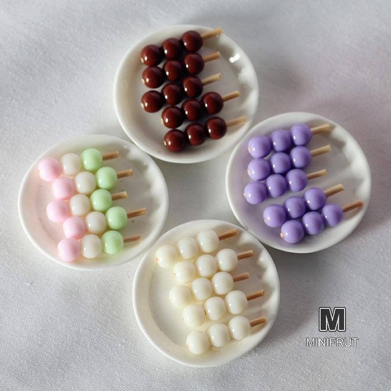 Minifrut] 3 Bộ Nhà Búp Bê Mini Nhật Bản Cá Bóng Gạo Nếp Bánh Xẻng MỚI