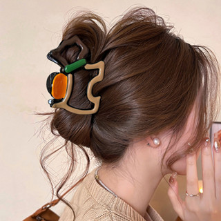 Thời Trang Màu Rỗng Cún Con Kẹp Tóc Nữ Đơn Giản Cá Mập Kẹp Tóc Phụ Kiện Tóc