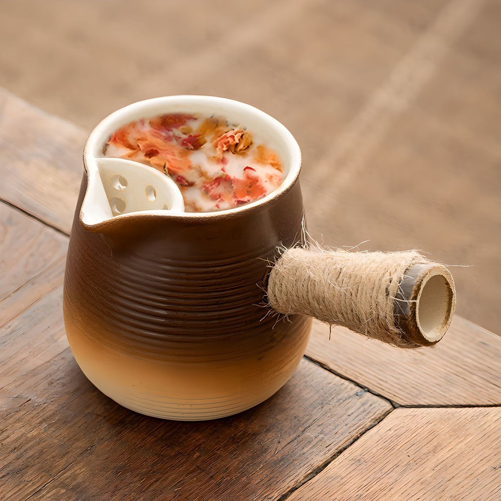 Haofeng Sữa Rang Ấm Trà Lò Nướng Xung Quanh Ấm Trà Ấm Trà Nồi Gốm Sữa Ấm Trà Dụng Cụ Không Khí Nồi Q