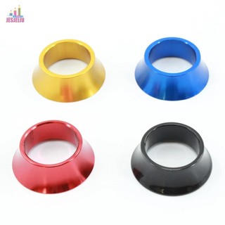 Jesjeliu Tai nghe xe đạp Máy giặt 1-1 / 8 "Hợp kim nhôm Xe đạp leo núi Hình nón Miếng đệm