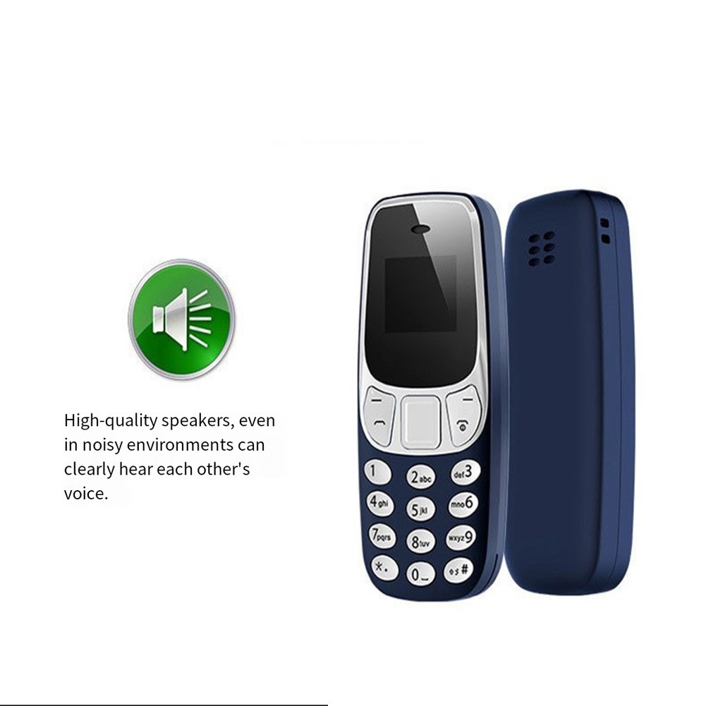 ⭐ Giggle⭐Điện thoại di động Mini L8star Bm10 có thẻ Sim kép, máy nghe nhạc MP3, FM, không dây