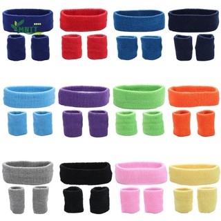 Mntt Mồ Hôi Đầu Bóng Rổ Hấp Thụ Độ Ẩm Co Giãn Thể Dục Tennis Headwrap Trẻ Em Băng Đô Mồ Hôi Cho Nữ Dây Đeo Tay Unisex