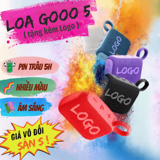   RẺ VÔ ĐỐI  Loa Bluetooth Mini GO 5 - Kháng Nước Bụi - Chống Va Đập - Pin trâu 5h - Bass căng - Màu Sắc Thời Trang 