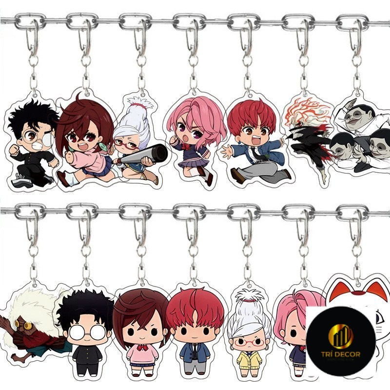 [Tùy chỉnh] Anime dandadan Acrylic Keychain Mặt dây chuyền Momo Ayase Ken takakura Seiko Ayase Acryl