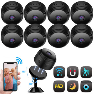   Hot  Camera WiFi Mini A9   Giám sát không dây Bảo vệ an ninh Máy quay từ xa   Camera giám sát an ninh Nhà thông minh   Đầu ghi Video không dây HD 1080p Đầu ghi âm giọng nói 