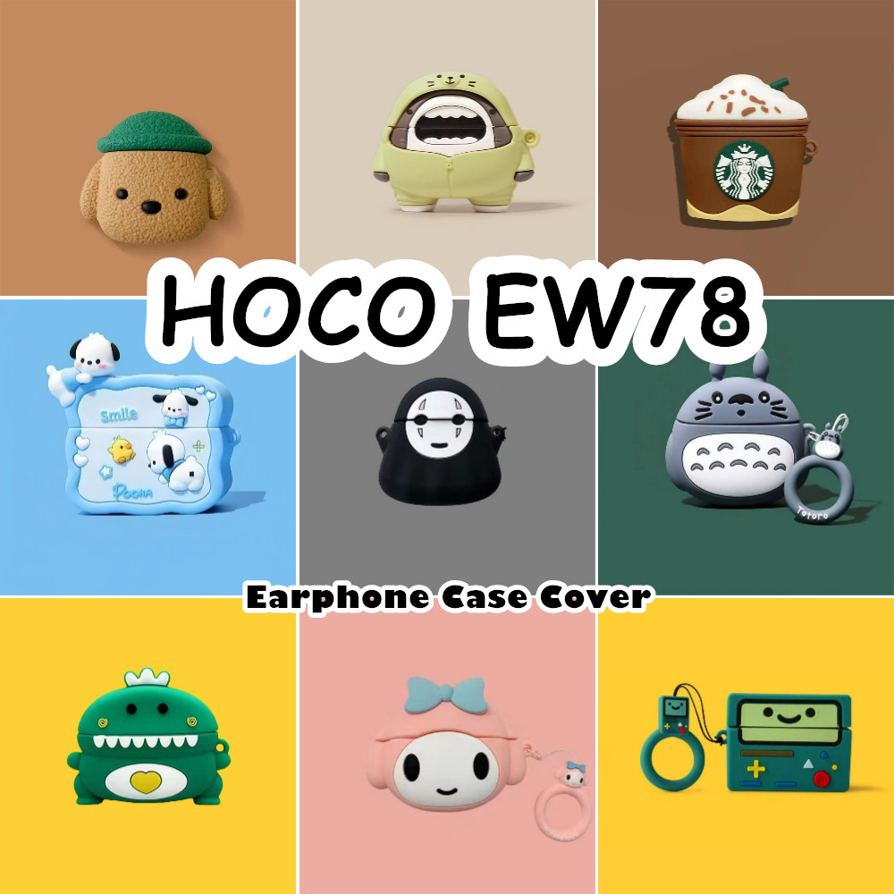 Hàng CÓ SẴNDành Cho Ốp Lưng HOCO EW78 Dòng Hoạt Hình Hợp Thời Trang Vỏ Tai Nghe Silicon Mềm Vỏ NO.2