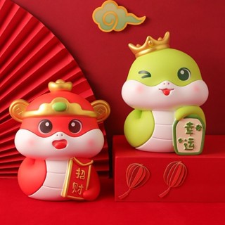 Rắn Năm Heo Ngân Hàng Trẻ Em Dung Tích Lớn Heo Đất Linh Vật Đồ Trang Trí Dễ Thương Tiết Kiệm Tiền