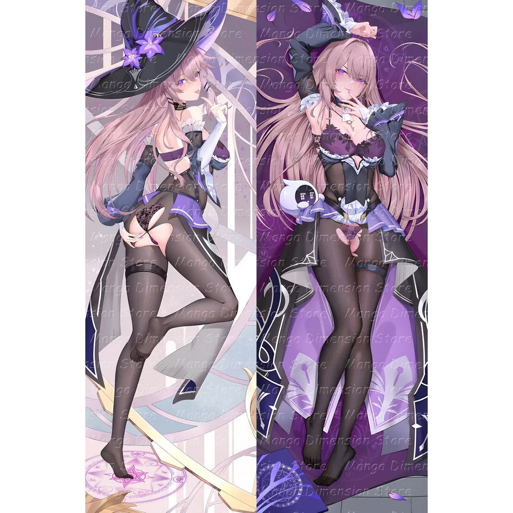 Trò Chơi Honkai Star Rail The Herta Dakimakura Ôm Thân Gối Bao Hai Mặt HD In Vỏ Gối Trang Trí Nhà Cử