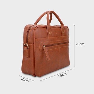 Cặp công sở Trita (Thời trang nam cao cấp đựng vừa laptop 14.6 inch - Cặp da TCA2)