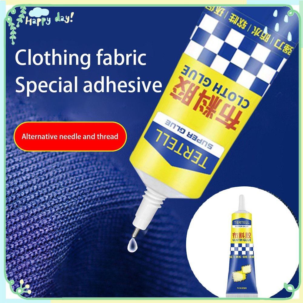 【COD】 30ml Multi-functional Leather Fabric Adhesive Diy Fabric Sew Glue Quick Bond Repair Ideal For 