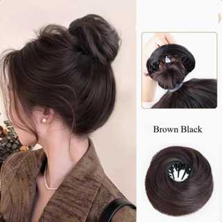 Tóc Giả Vòng Lấy Kẹp Tóc Giả Giao Hàng Người Phụ Nữ Cho Tóc Giả Thu Nhỏ Đĩa Máy Sấy Tóc Maruko Tóc Giả Băng Đô Mô Phỏng Tóc bun