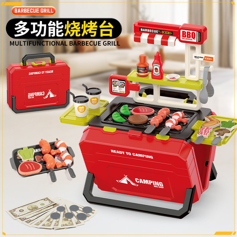 [Sẵn sàng Ưu đãi đặc biệt] Đồ chơi nướng thịt nướng Nhà chơi trẻ em