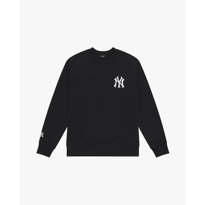 MLB - Áo sweatshirt unisex cổ tròn tay dài Monogram Reading Collection_3AMTM1544-50BKS
