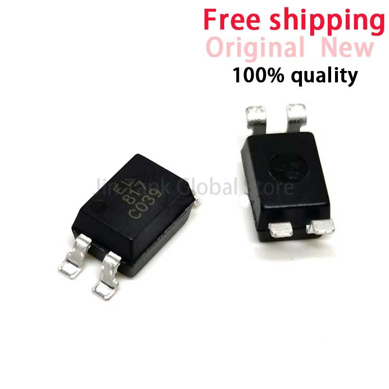 100 CÁI PC817 EL817 817 817C FL817C PS817C sop Optocoupler IC