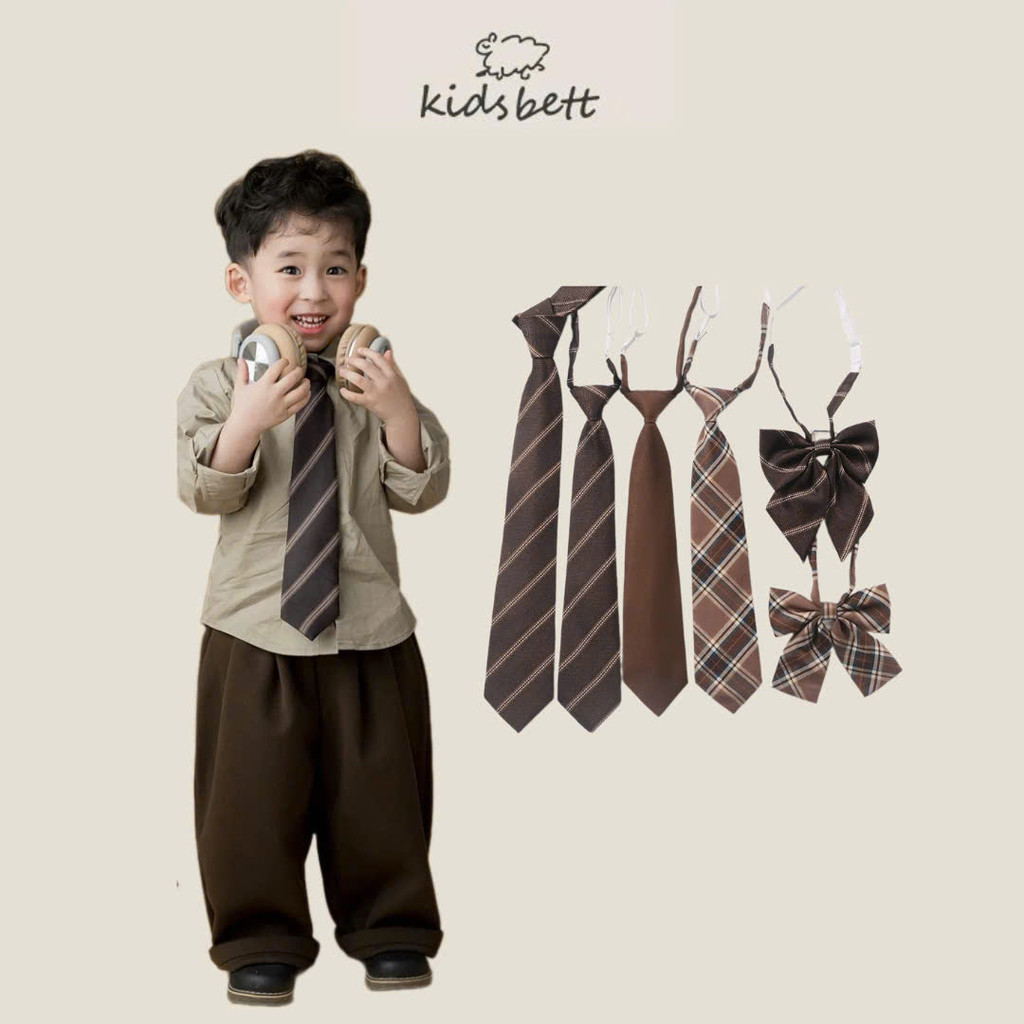 Cà Vạt đồng phục học sinh - Cà Vạt JK phong cách bé trai bé gái Kidsbett