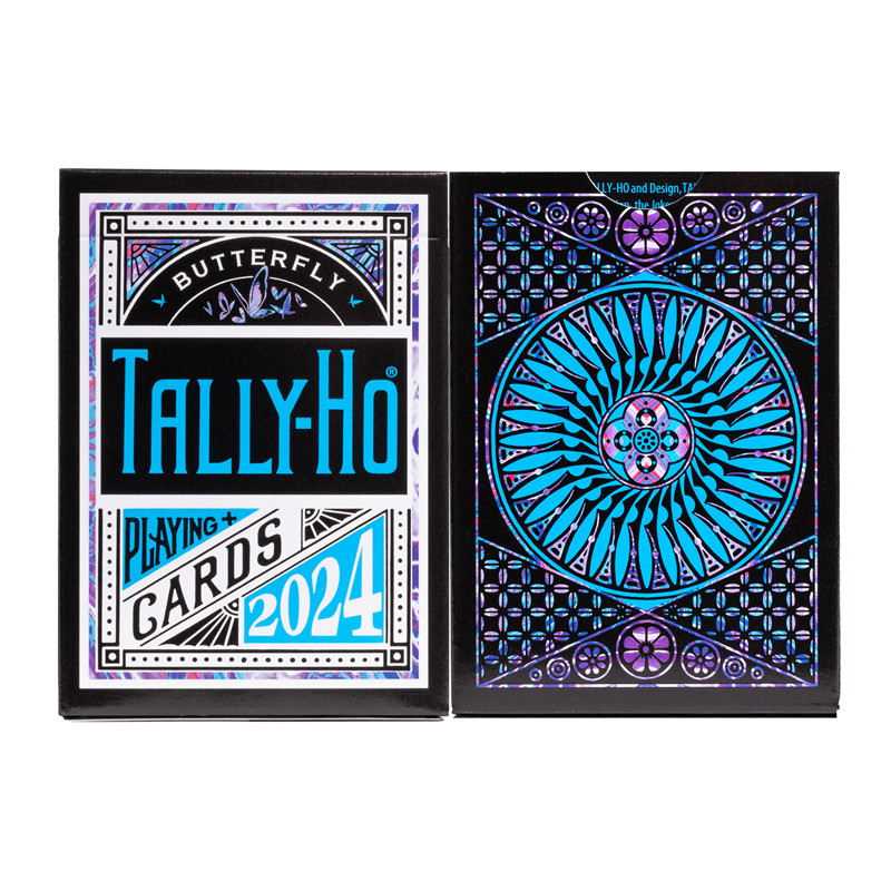 Tally-Ho Butterfly Playing Cards Deck USPCC Bộ sưu tập Poker Trò chơi bài Thủ thuật ma thuật