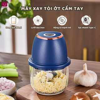 Máy xay tỏi và tiêu cầm tay điện mini - Máy xay tỏi và tiêu tiện lợi, Máy xay nhà bếp