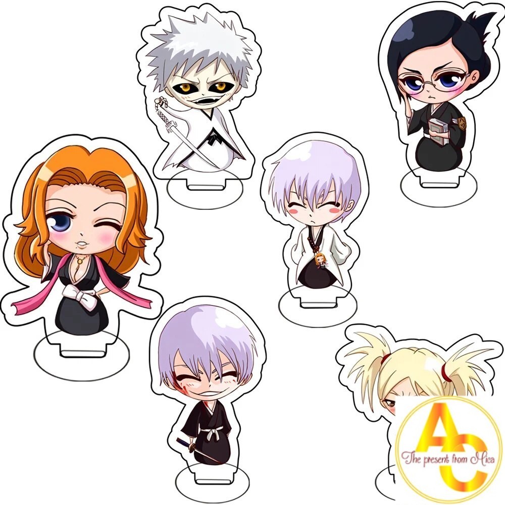 Mô hình Standee Anime Bleach Kurosaki Ichigo Kuchiki Rukia Hitsugaya Toshiro