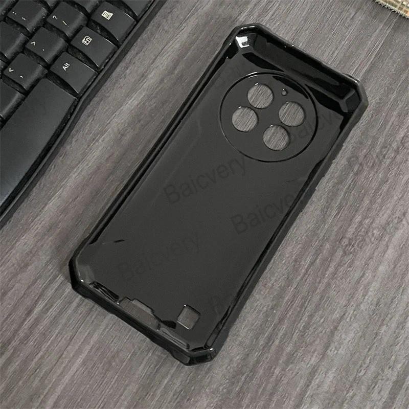 Vỏ Cho Oukitel G1 / Oukitel WP28 / Oukitel WP28S Màu Đen Trong Suốt Silicon Mềm TPU Chống Rơi Vỏ Bảo