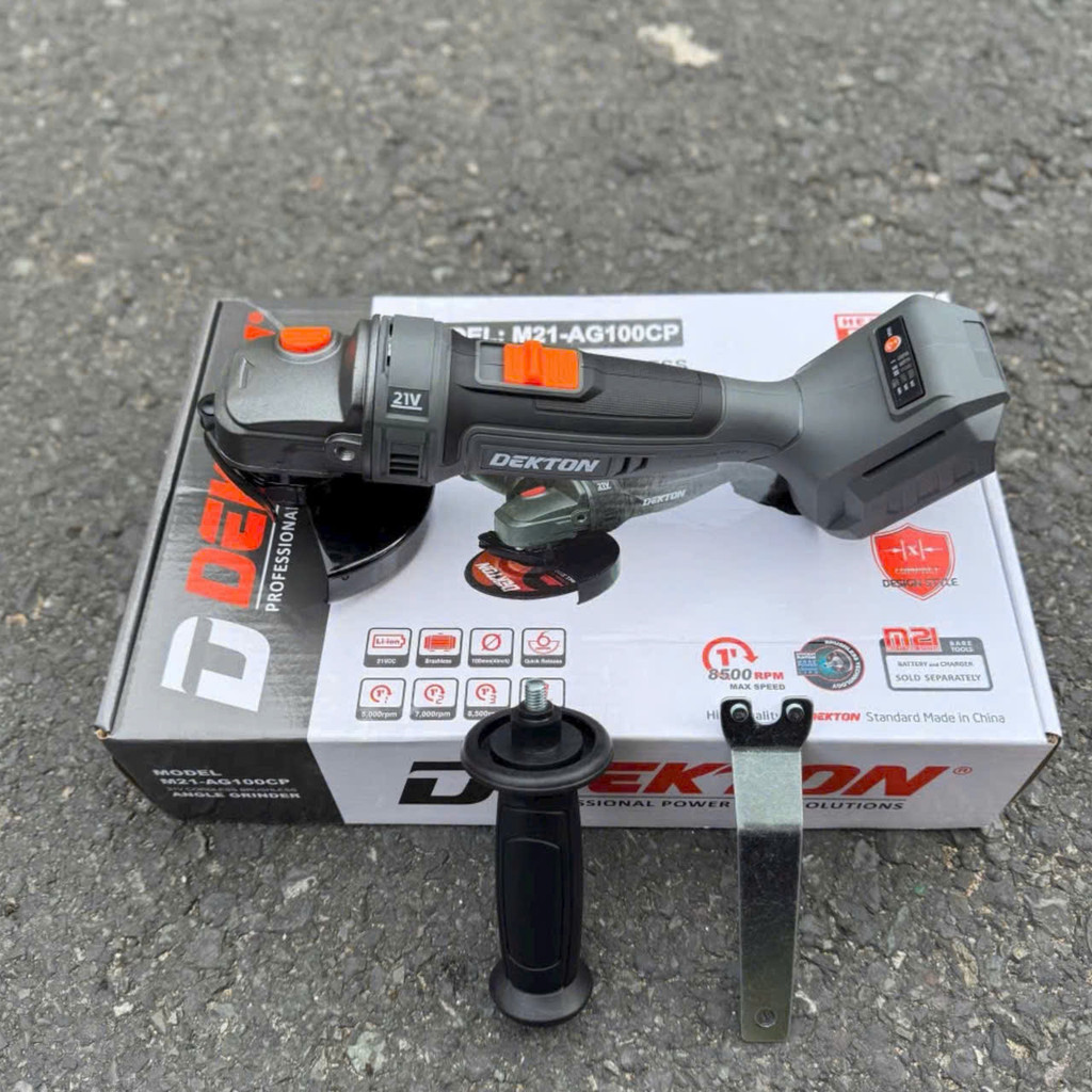 Máy Mài Compact Dekton 100mm Motor Brushless / M21-AG100CP HUKAN CHÍNH HÃNG