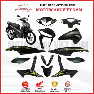   Có bán lẻ  Dàn áo xe Wave RSX 110cc K90 năm 2018 - màu Đen Bạc - NHB83 chính hãng Honda - ĐTP 