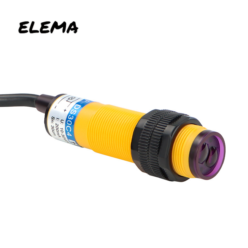 E3f-ds30c4 C2 Công tắc tiệm cận Công tắc cảm biến quang điện DS100C4 DS200C4 DS30Y1 Y2 NPN NC KHÔNG 