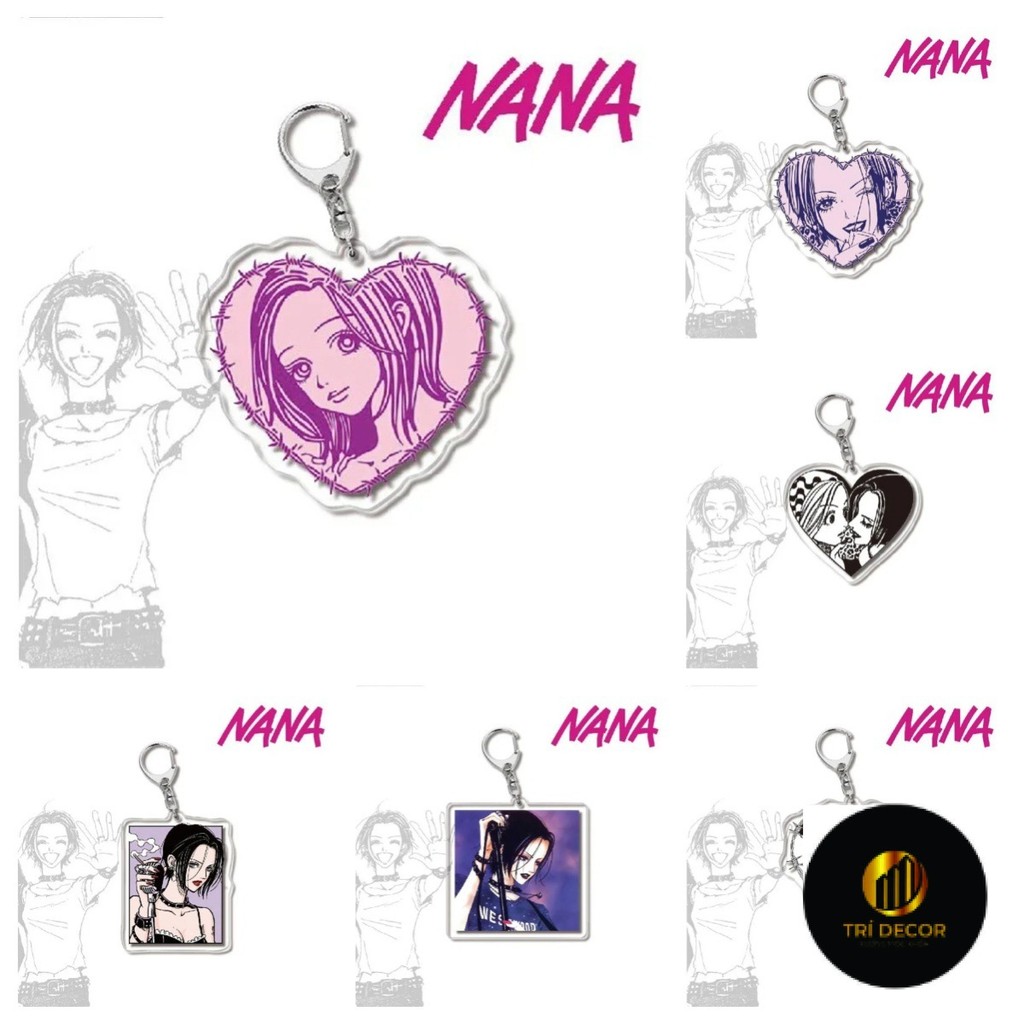 Anime hoạt hình xoay quanh nana một tôi khác trên thế giới Komatsu Nana Osaki Nana móc khóa acrylic