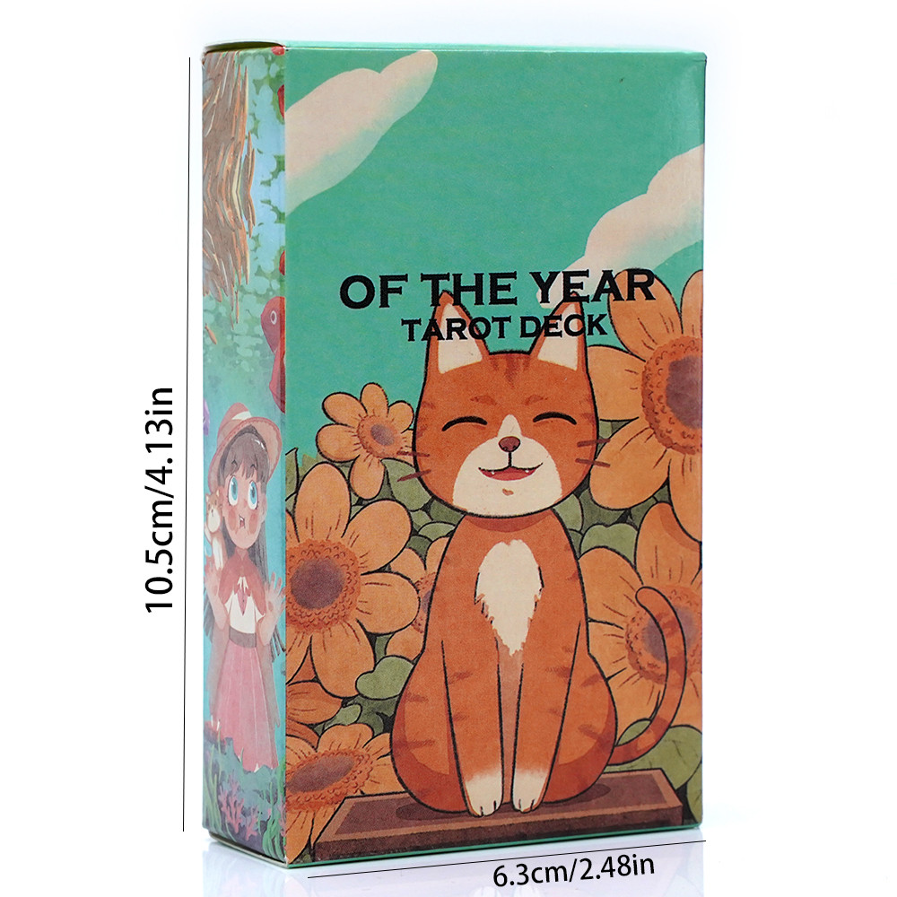Bộ bài Tarot của năm 78 lá bài dành cho người mới bắt đầu với ý nghĩa Bói toán Số phận Đảng Họ Board